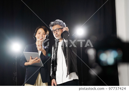 people working behind the scenes 97737424