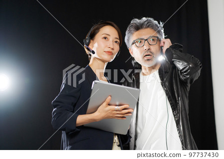 people working behind the scenes people working behind the scenes 97737430