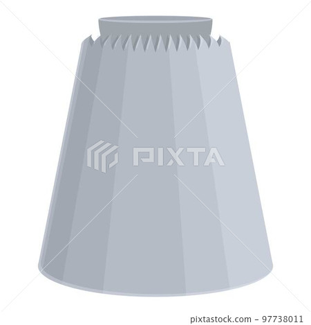 Cake icing nozzle icon cartoon vector. Pastry frosting. Tip bakery Cake icing nozzle icon cartoon vector. Pastry frosting. Tip bakery 97738011