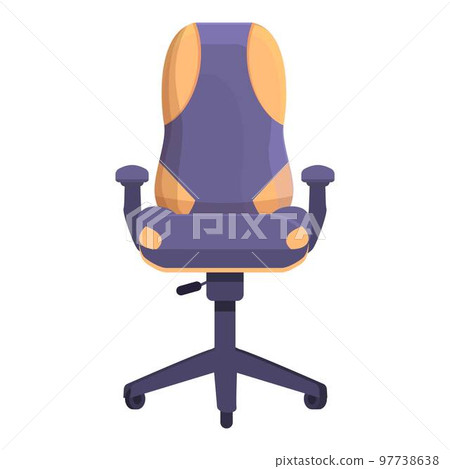 Gamer armchair icon cartoon vector. Gaming furniture. Seat business Gamer armchair icon cartoon vector. Gaming furniture. Seat business 97738638
