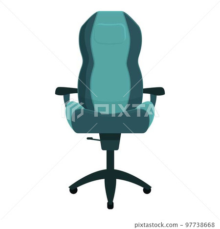 Wheel chair icon cartoon vector. Gamer chair. Ergonomic office 97738668