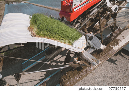 水稻插秧機 輕型卡車 踪跡 97739557