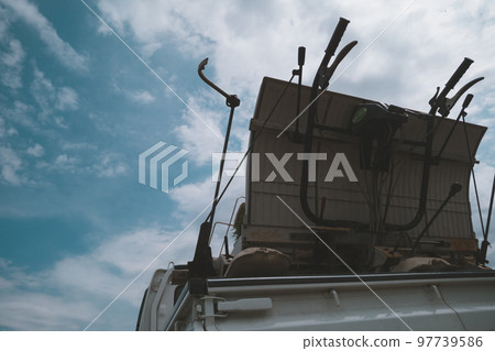 rice transplanter, track, truck 97739586