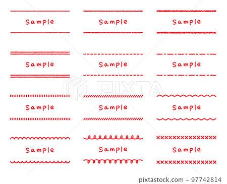各種蠟筆素材相框套裝 97742814