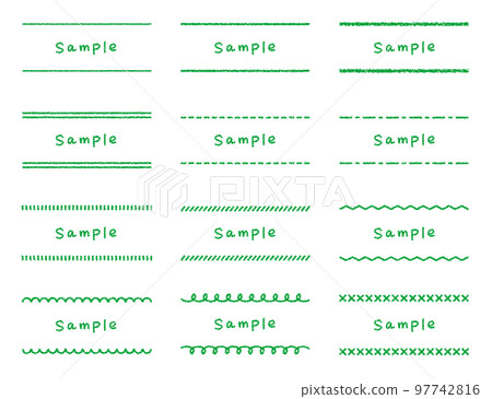 各種蠟筆素材相框套裝 各種蠟筆素材相框套裝 97742816