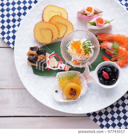 New Year's fashionable one-plate New Year dishes Zoni 97743017