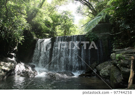 Okuma River Okuma Waterfall Nature Okinawa Okinawa Nature River Trekking Okuma River Okuma Waterfall Nature Okinawa Okinawa Nature River Trekking 97744258