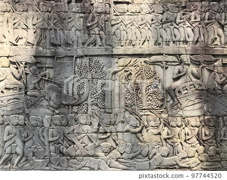 Angkor Thom mural 97744520
