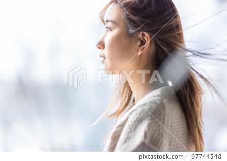 High school student, college student, girl, portrait 97744548