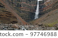 Hengifoss Waterfall located in East Iceland 97746988