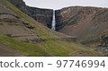 Hengifoss Waterfall located in East Iceland 97746994
