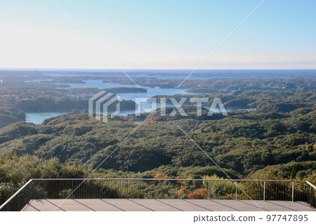 View from Yokoyama Observatory (Shima City, Mie Prefecture) 97747895