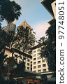 Bangkok beautiful view on the skyscraper from the bottom Bangkok beautiful view on the skyscraper from the bottom 97748051