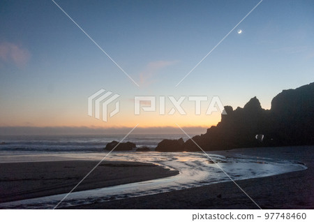 Sunset at Pfeiffer beach Sunset at Pfeiffer beach 97748460
