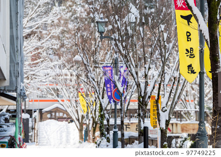 【下呂溫泉】大雪過後的下呂街景 97749225