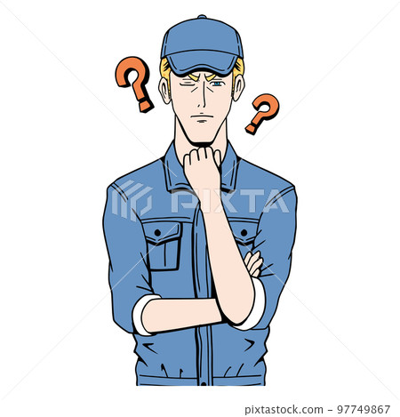 白種人工人思考 97749867