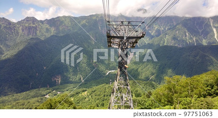 Ropeway post 97751063