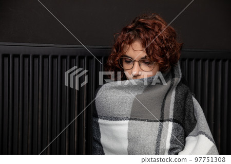 Tired of waiting for the girl to start the central heating. 97751308