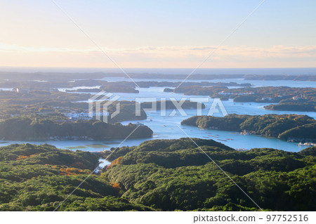 從三晴展望台眺望（三重縣志摩市） 97752516