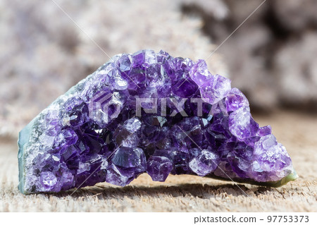 Amethyst Crystal Druzy a Purple Variety of Quartz 97753373