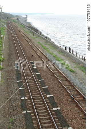 Kita-Funaoka Station JR Kita-Funaoka Station Kitafunaoka H37 Muroran Main Line A station overlooking the ocean and Mt. Usu Kita-Funaoka Station JR Kita-Funaoka Station Kitafunaoka H37 Muroran Main Line A station overlooking the ocean and Mt. Usu 97753436