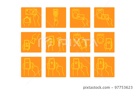 Illustration set 05 about payment and settlement 97753623