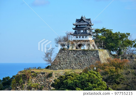 Sumoto Castle Castle Tower and Kitan Strait Sumoto Castle Castle Tower and Kitan Strait 97755215