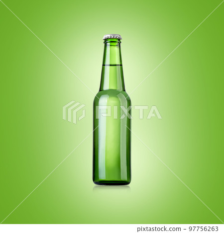 green beer bottle green beer bottle 97756263