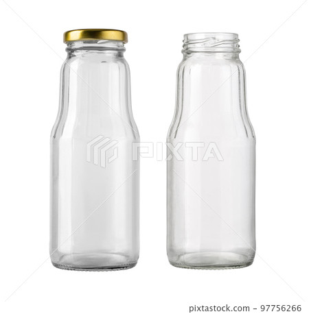 Set of empty glass bottles 97756266