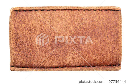 Empty leather label 97756444