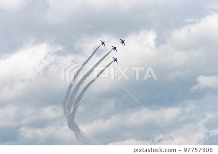 Blue Impulse Fighter Aircraft Self-Defense Force Japan Airplane Fighter Aircraft Self-Defense Force Japan Air Force 97757308