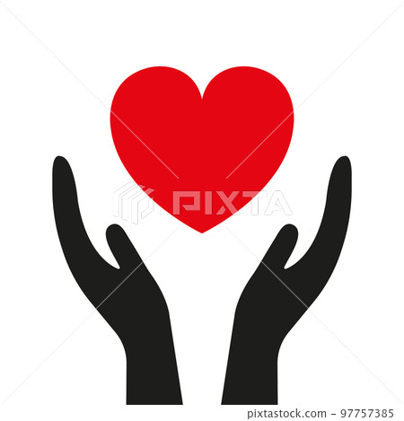 Heart in hand Heart in hand 97757385