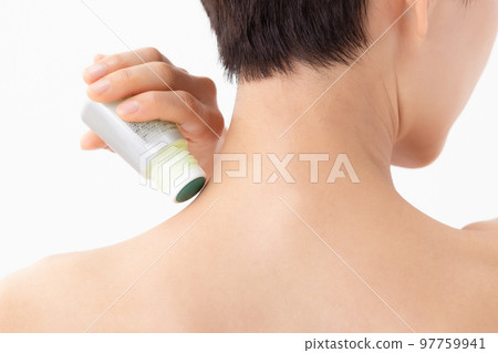 Stiff shoulder woman 97759941