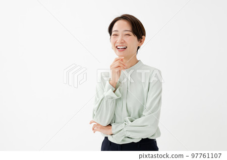 Talking woman　 97761107