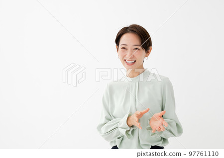 Talking woman Talking woman 97761110