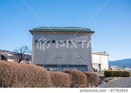 Lake Suwa Geyser Center on the shores of Lake Suwa Lake Suwa Geyser Center on the shores of Lake Suwa 97762926