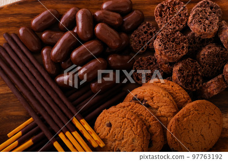 Assorted chocolate sweets 97763192