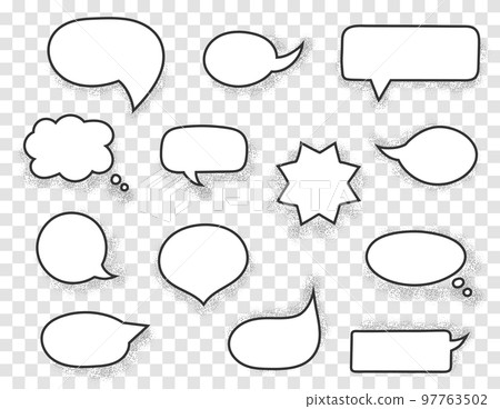 Speech Bubbles 97763502