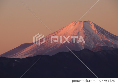 來自Keishin山的富士山 97764120