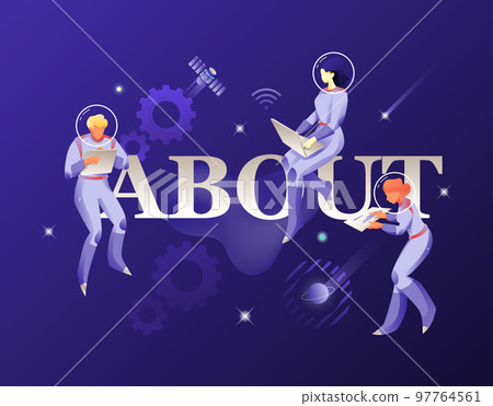 ABOUT Word and Astronauts in Spacesuits ABOUT Word and Astronauts in Spacesuits 97764561