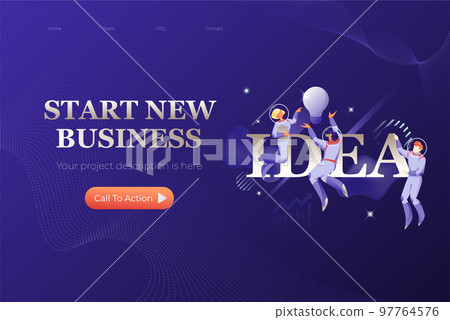 Business Idea Header Template Business Idea Header Template 97764576