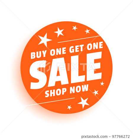 buy one get one sale sticker design buy one get one sale sticker design 97766272