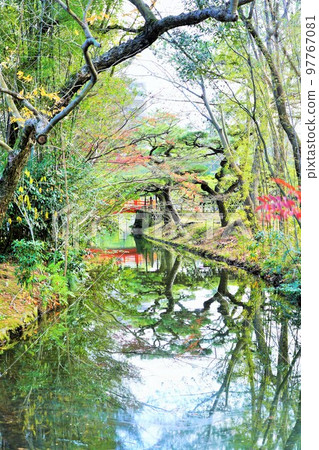 Ritsurin Garden, which is beautiful even in winter (special scenic spot in Takamatsu City, Kagawa Prefecture) Michelin ★★★ Ritsurin Garden, which is beautiful even in winter (special scenic spot in Takamatsu City, Kagawa Prefecture) Michelin ★★★ 97767081