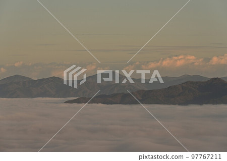 Sea of clouds in Tanba Sea of clouds in Tanba 97767211