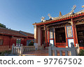 Taiwan traditional temple architectural monuments 97767502