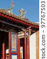 Taiwan traditional temple architectural monuments 97767503