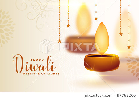 happy diwali wishes card with isolated lamp background happy diwali wishes card with isolated lamp background 97768200