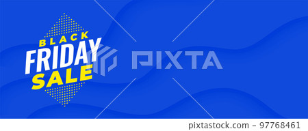 minimal black friday event sale banner with fluid design minimal black friday event sale banner with fluid design 97768461