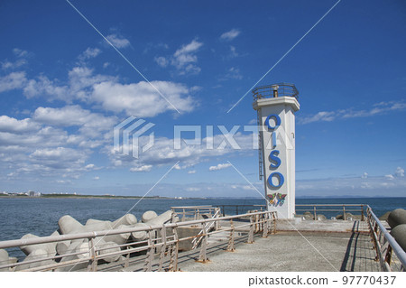[Kanagawa Prefecture] Lighthouse at Oiso Port 97770437