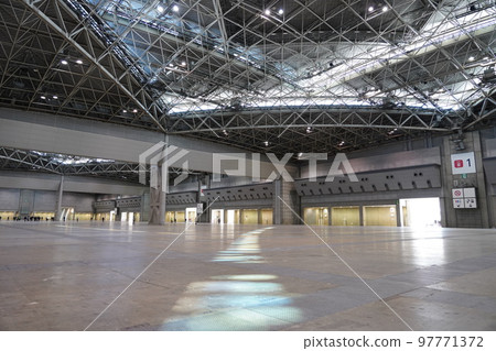 Tokyo Big Sight East Hall Rainbow Road before Comiket 97771372